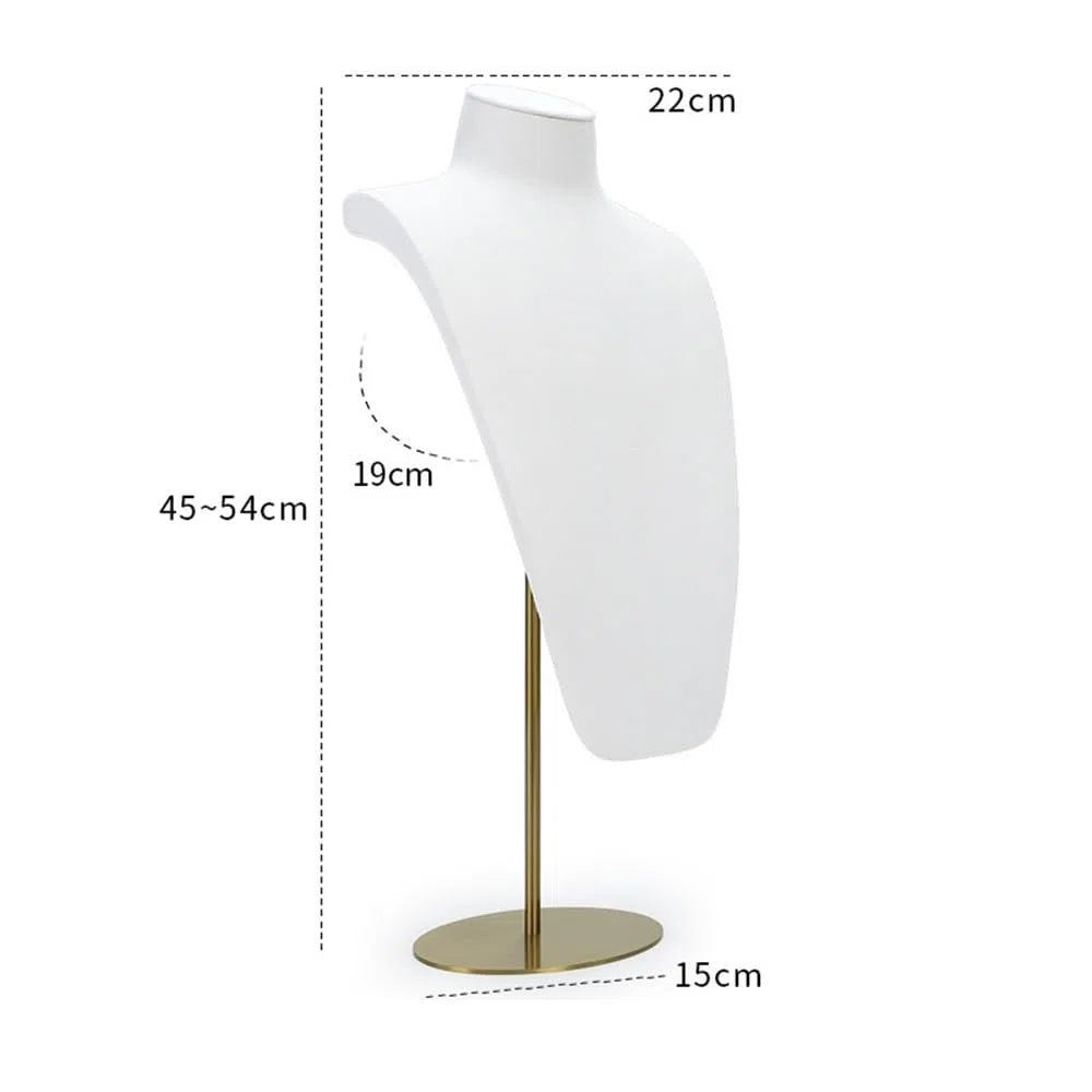 Schmuckhalter Velvet Jewelry Display Set Faux Leather Mannequin