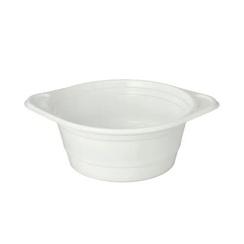 Starpak 1200 Suppenschalen, PP rund 750 ml Ø 15,6 cm · 6,5 cm Weiss mit Anfasser